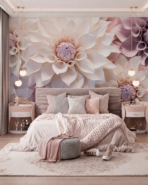 Tapet Flori clasice, Fototapet Flori, w05774 : Uwalls.ro