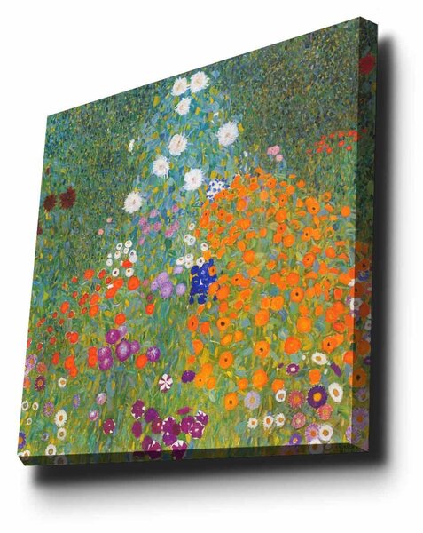Tablou Canvas 4545KLIMT002, Multicolor, 45x45 cm