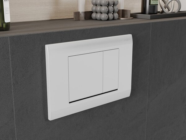 Mexen Fenix ​​​​01, buton de clasă pentru modulul Mexen, alb mat, 600120