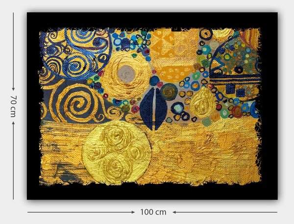 Tablou Canvas 222201946_70100, Multicolor, 100x70 cm