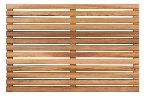 Covoraș de baie în culoare naturală din lemn 40x60 cm Acacia – Wenko