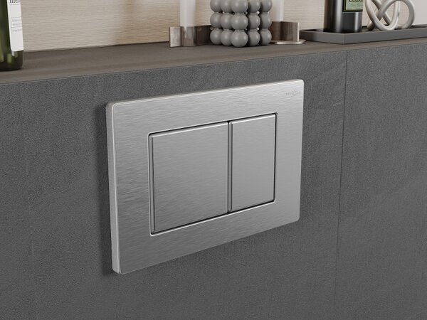Mexen FENIX 03, buton de întors pentru Mexen Fenix ​​​​Modul, oțel periat, 600312