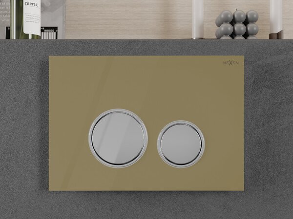 Mexen FENIX 06 - BUTON PENTRU MODUL Mexen, Sticla aurie - 600624