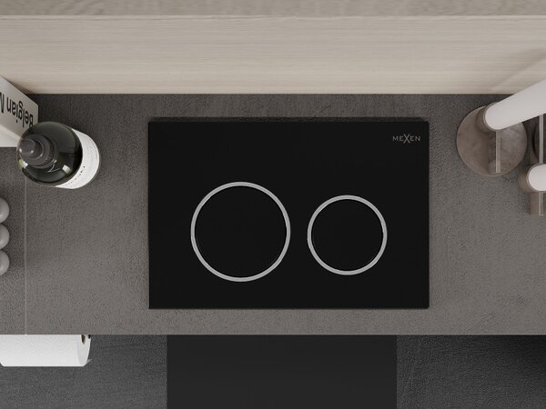 Mexen FENIX 07 - buton de închidere pentru modulul Mexen FENIX XS, negru mat, 600703