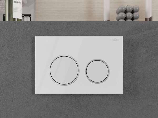 Mexen FENIX 07 - buton de întors pentru modulul Mexen FENIX XS, alb, 600700