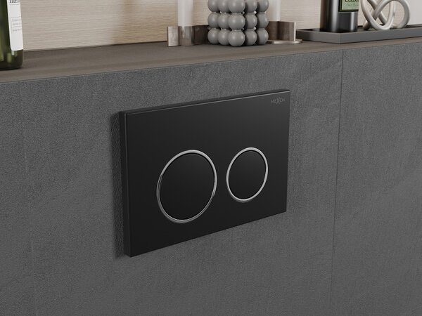 Mexen FENIX 07 - buton de închidere pentru modulul Mexen FENIX XS, negru mat, 600703