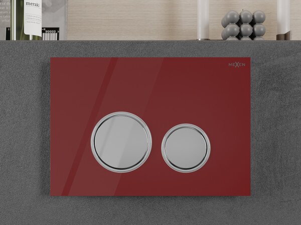 Mexen FENIX 06 - BUTON PENTRU MODUL Mexen, sticla rosie - 600627
