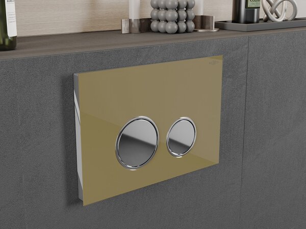 Mexen FENIX 06 - BUTON PENTRU MODUL Mexen, Sticla aurie - 600624