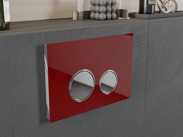 Mexen FENIX 06 - BUTON PENTRU MODUL Mexen, sticla rosie - 600627
