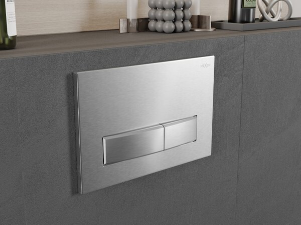 Mexen FENIX 09 - buton de închidere pentru Mexen Fenix, oțel periat, 600991
