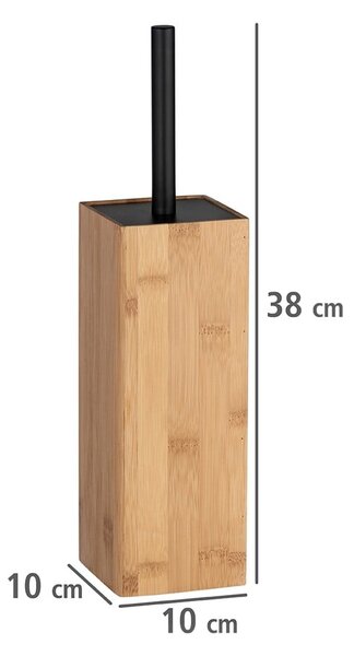 Set de accesorii de baie în culoare naturală din bambus Padua – Wenko