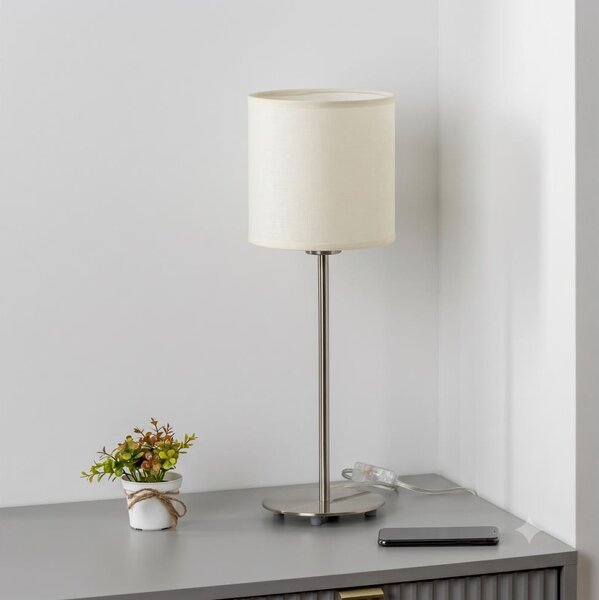 Brilagi - Lampă de masă LED NUBILA 1xE27/60W/230V crem