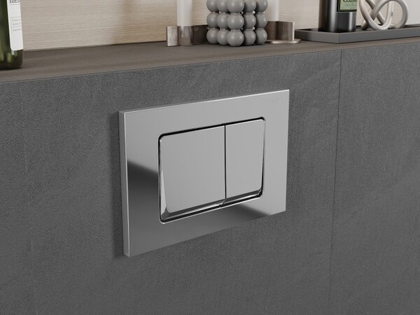 Mexen FENIX 10 - buton de aprindere pentru modulul Mexen FENIX XS, crom lucios, 601001