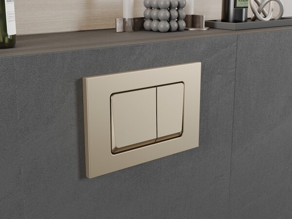 Mexen FENIX 10 - buton de aprindere pentru modulul Mexen FENIX XS, champagne gold, 601004