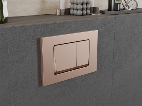 Mexen FENIX 10 - buton de aprindere pentru modulul Mexen FENIX XS, aur roz, 601005