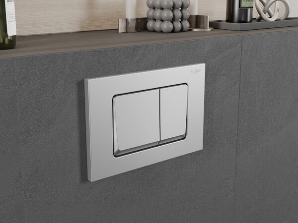 Mexen FENIX 10 - buton de încasare pentru modulul Mexen FENIX XS, crom mat, 601002