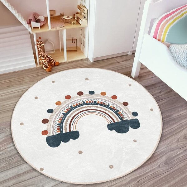 Covor pentru copii crem ø 80 cm Comfort – Mila Home