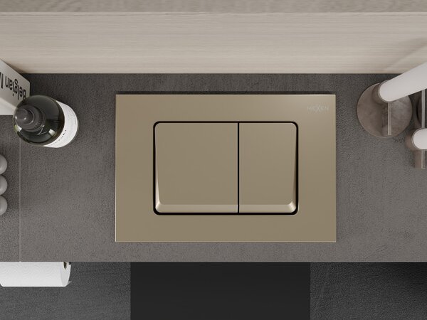 Mexen FENIX 10 - buton de aprindere pentru modulul Mexen FENIX XS, champagne gold, 601004