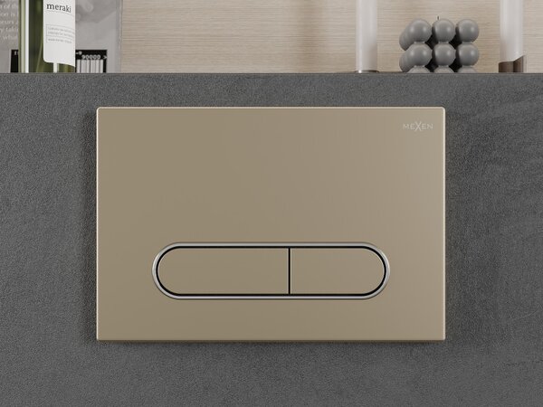 Mexen FENIX 11 - buton de aprindere pentru Mexen Fenix, champagne gold, 601104