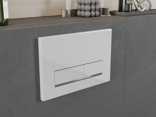 Mexen Fenix ​​​​12, buton de întors pentru modulul Mexen, alb-crom, 601200