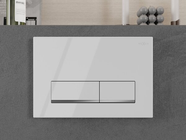Mexen Fenix ​​​​12, buton de întors pentru modulul Mexen, alb-crom, 601200