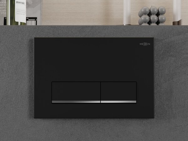 Mexen Fenix ​​​​12, buton de întors pentru modulul Mexen, negru mat-crom, 601203