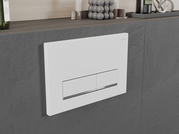 Mexen Fenix ​​​​12, buton de întors pentru modulul Mexen, alb-crom mat, 601220