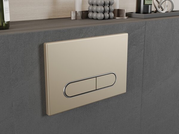 Mexen FENIX 11 - buton de aprindere pentru Mexen Fenix, champagne gold, 601104