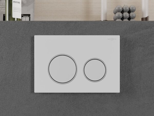 Mexen Fenix ​​​​XS 07, buton de întors pentru modulul Mexen XS, alb-crom mat, 600720