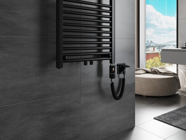 Mexen Mars, element electric de încălzire 500 x 400 mm, 300 W, negru, W110-0500-400-2300-70