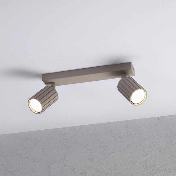 Brilagi - Spot de tavan CRISPINA, 2x GU10/10W/230V, bej