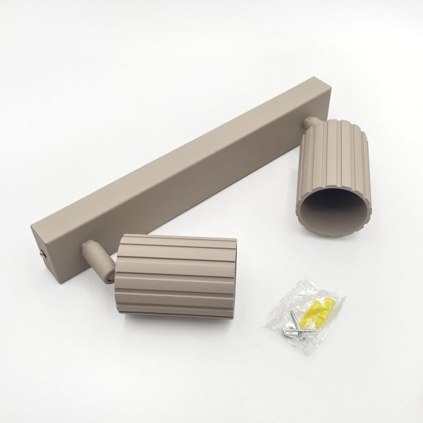 Brilagi - Spot de tavan CRISPINA, 2x GU10/10W/230V, bej