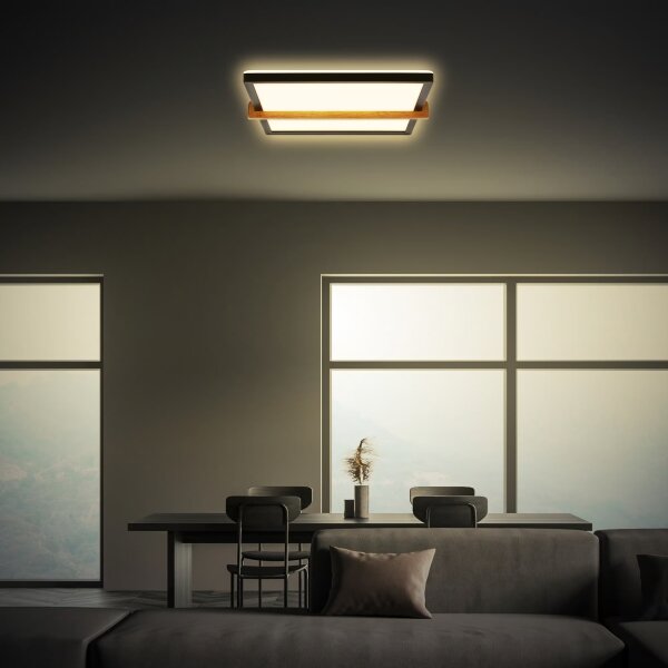 Briloner 3845015 - Plafonieră LED/18W/230V 29,5x31,5 cm