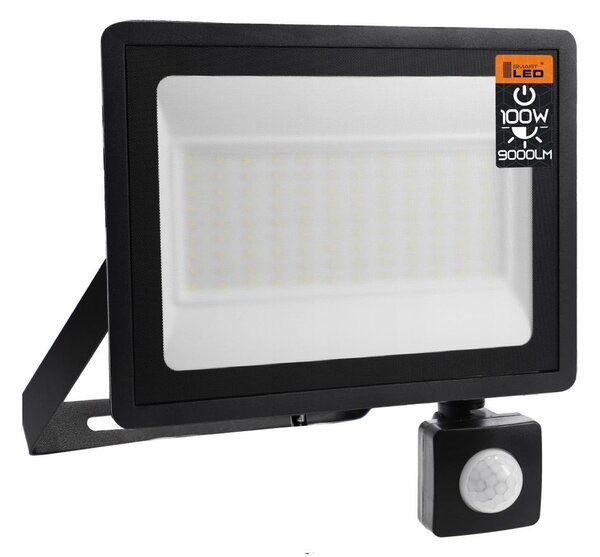 Proiector LED exterior LED/100W/230V 4500K IP65 negru