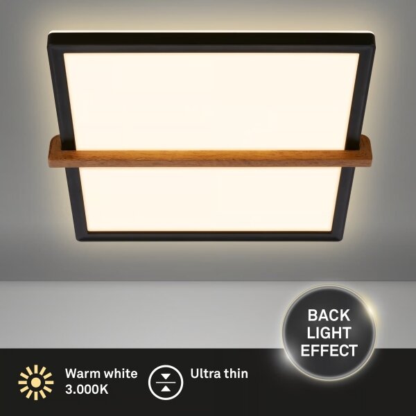 Briloner 3845015 - Plafonieră LED/18W/230V 29,5x31,5 cm