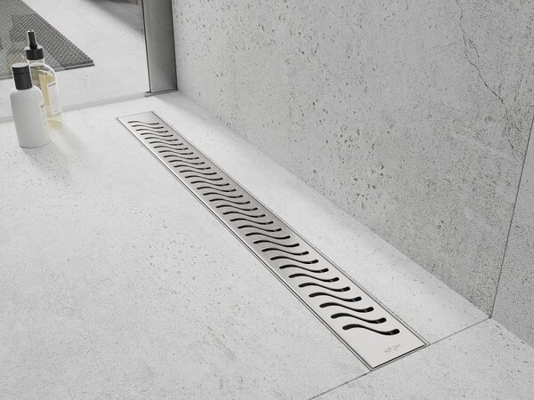 Mexen Flat 360 ° M09 scurgere liniară rotativă 50 cm crom - 1028050-40