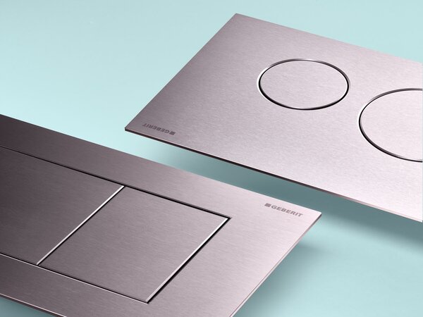 Geberit Sigma40 buton de spălare pentru WC oţel 115.629.FW.1