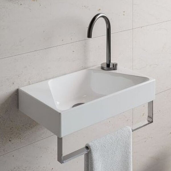 Catalano Verso lavoar 40x23 cm dreptunghiular clasică-mobilier alb luciu 0920410001