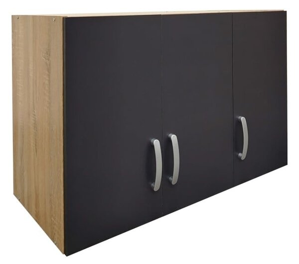 Dulap haine Lego, stejar sonoma/gri, 90x41.5x60 cm