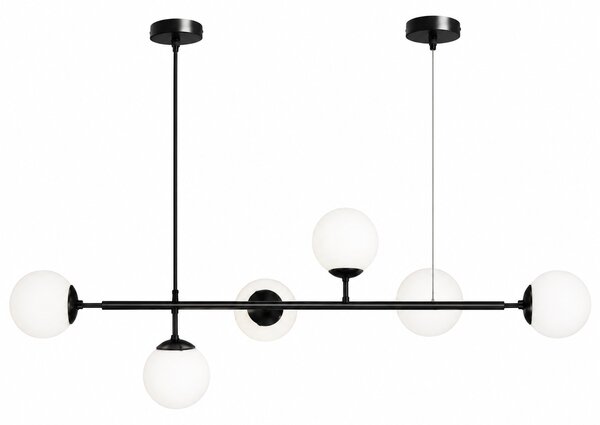 Lustră Astrid Black 130 x 100 cm