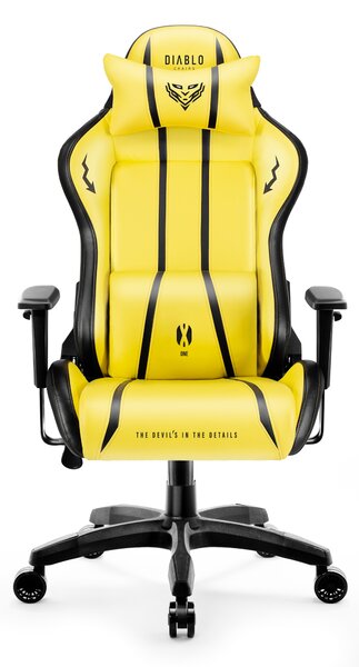 Scaun gaming Diablo X-One 2.0 Normal Size: Electric Yellow / galben