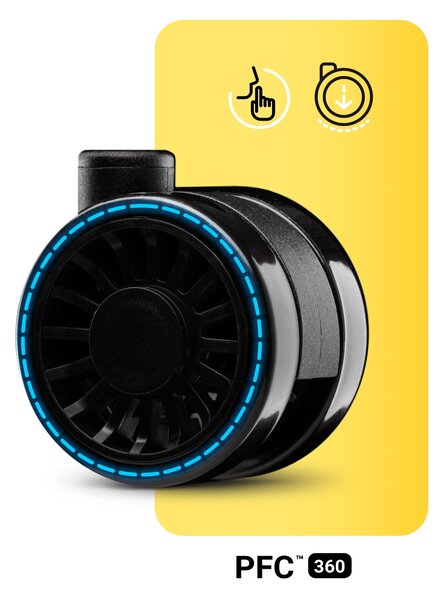 Scaun gaming Diablo X-One 2.0 Normal Size: Electric Yellow / galben