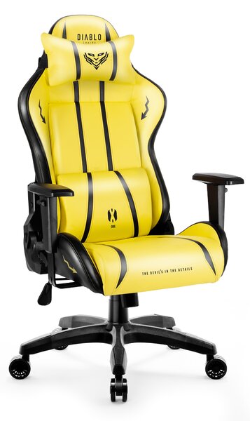 Scaun gaming Diablo X-One 2.0 Normal Size: Electric Yellow / galben