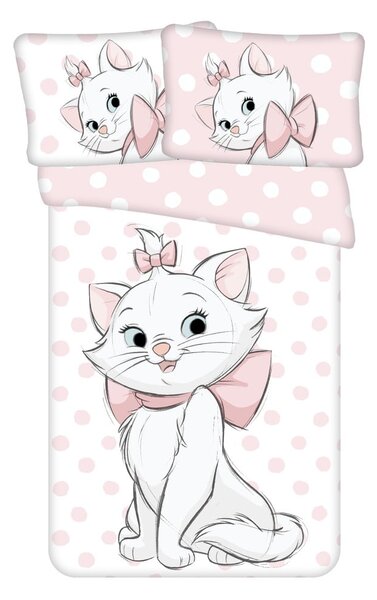 Lenjerie de pat pentru copii din bumbac pentru pătuț 100x135 cm Marie Cat – Jerry Fabrics