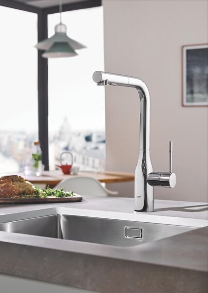 Grohe Essence baterie bucătărie pe picior StarLight Chrome 30270000
