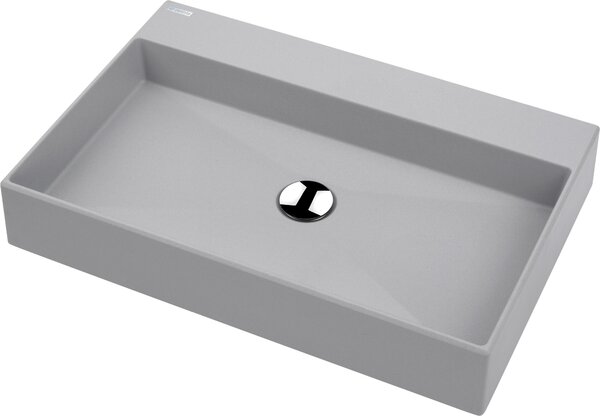 Deante Correo lavoar 60x40 cm dreptunghiular de blat gri/piatră mat CQR_SU6S