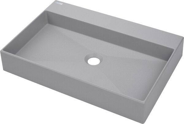 Deante Correo lavoar 60x40 cm dreptunghiular de blat gri/piatră mat CQR_SU6S