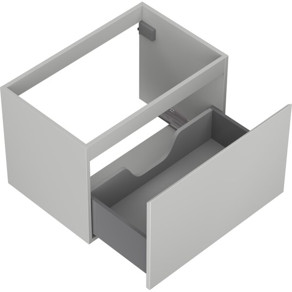 Mexen Orio, mobilier baie 70 cm, 1 sertar, gri mat, 91A10-07047-1-BF62