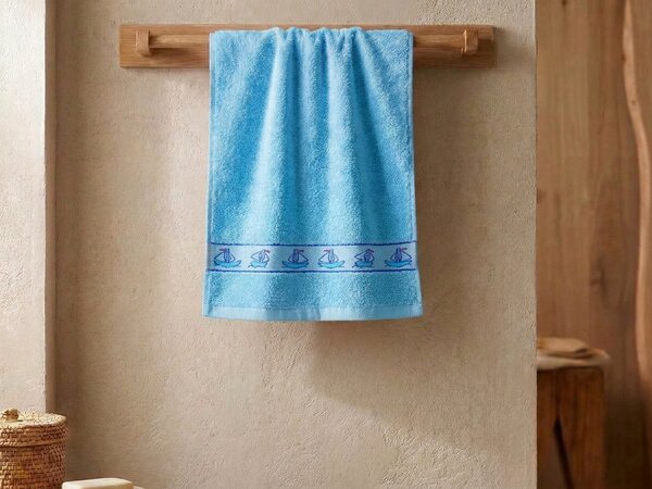 Prosop de maini KIDS pentru copii 30x50 cm albastru