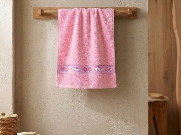 Prosop de maini KIDS pentru copii 30x50 cm roz